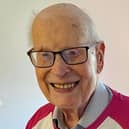 Leamington care home resident John Farringdon, 109,  has been selected as a baton bearer for the Birmingham 2022 Commonwealth Games. Picture submitted.