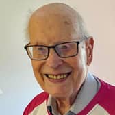 Leamington care home resident John Farringdon, 109,  has been selected as a baton bearer for the Birmingham 2022 Commonwealth Games. Picture submitted.