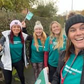 Neuroendocrine Cancer UK Team beginning their 21km walk