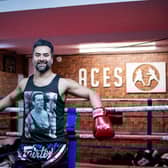 Ripon Danis at Aces Gym in Leamington. Photo by John Knight.