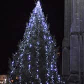 The lights are being switched on in Rugby on Sunday.