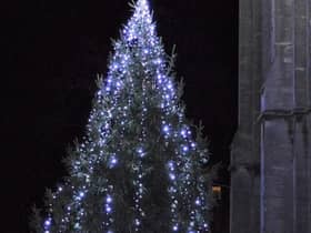 The lights are being switched on in Rugby on Sunday.