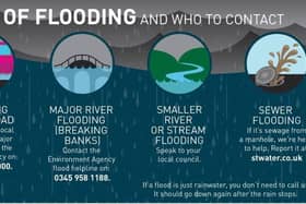 Who to contact with flooding issues
