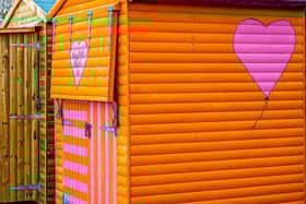 A image interpreting the colours of the rainbow from the Style Group's 'Take Ten' display