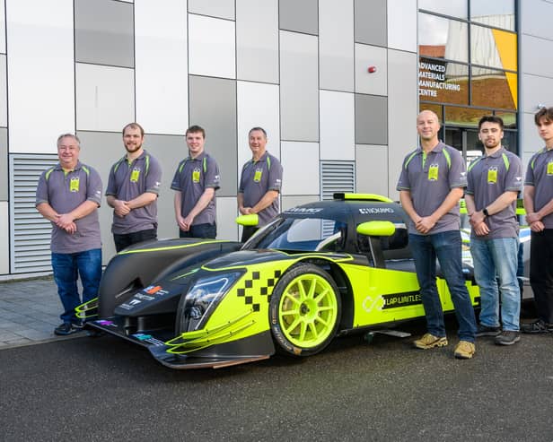 A hydrogen-powered car fuelled by sewage is attempting to break a land speed record. The car has been built by students at Warwick Manufacturing Group (WMG) at The University of Warwick. Photo by WMG / University of Warwick/SWNS