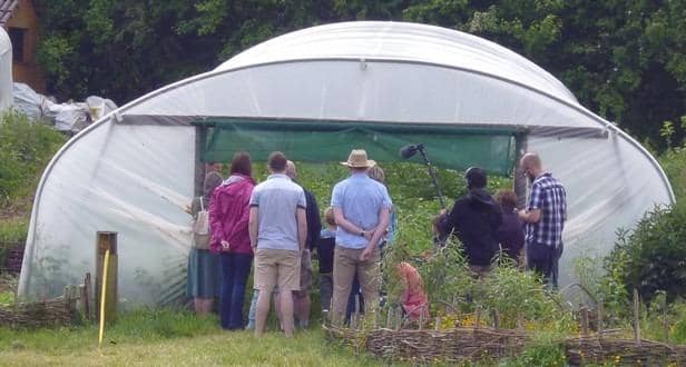 An open day at Canalside Community Food in 2016. Picture supplied.