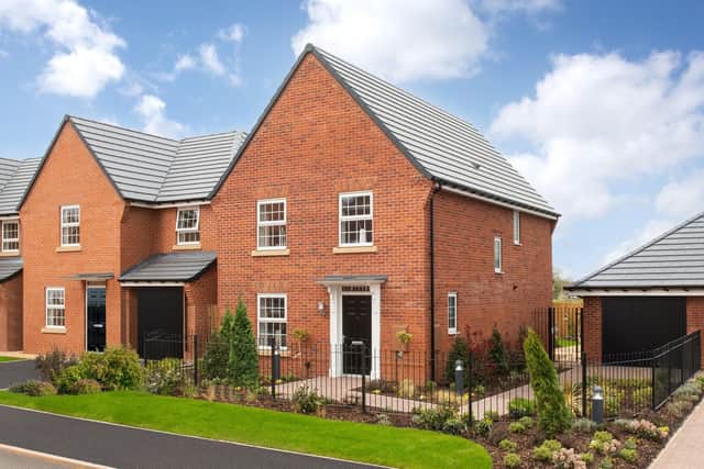 An external image of the Plato style home at Callendar Farm