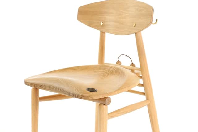 Adjustable Potters Chair designed and made by Darcy Hill