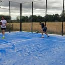 The new padel courts at Kenilworth Tennis, Squash and Croquet Club. Picture supplied.