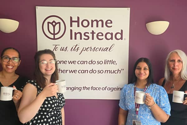 Warm welcome guaranteed from staff at Home Instead.