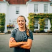 Professional footballer Simone Magill has been signed by health and wellness company Forever Living as a brand ambassador in the UK. Photo supplied