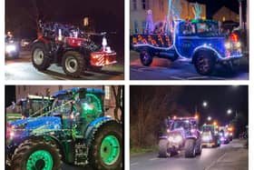 The Warwickshire Young Farmer Tractor Run returned on December 17.