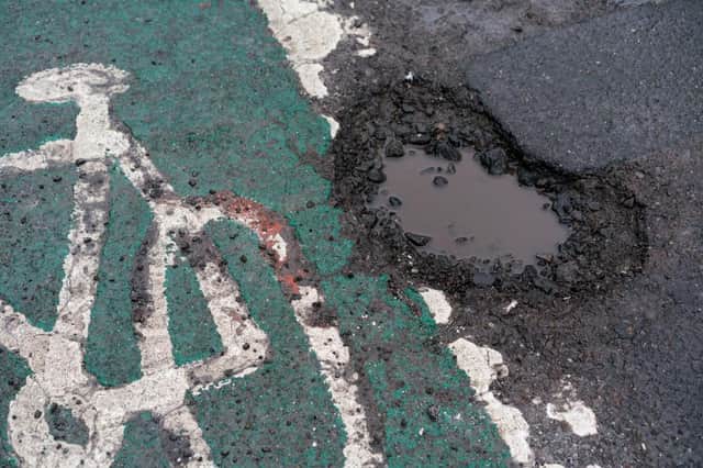 Zurich Municipal says potholes pose a far greater risk to cyclists than to drivers