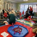 Art Venturers with residents at HC-One’s Brandon House Care Home