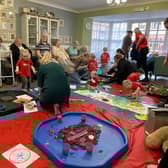Art Venturers with residents at HC-One’s Brandon House Care Home