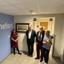 Warneford Hospital original picture presented in Warneford wing of Waterside Medical Centre