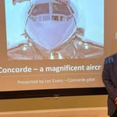 Les Evans former Concorde Pilot