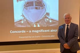 Les Evans former Concorde Pilot