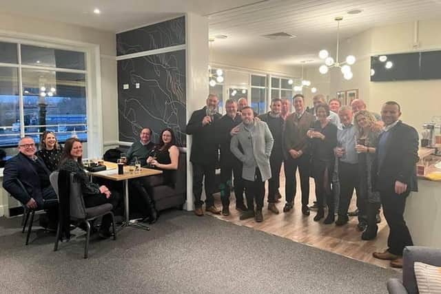 The team from Agetur at their Christmas party. Photo supplied