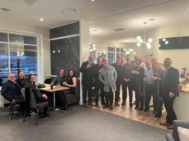 The team from Agetur at their Christmas party. Photo supplied