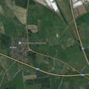 The 54 hectare solar farm will be located alongside the M1, between Kilsby and Crick.
Credit: Google
