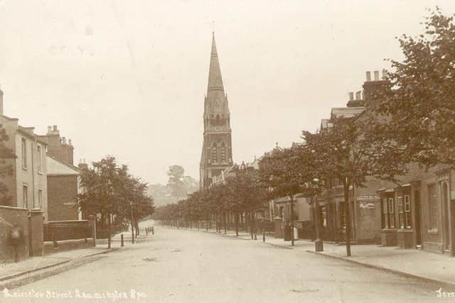 St Paul's in Leicester Street in the 1920s. Picture courtesy of Warwickshire County Record Office.