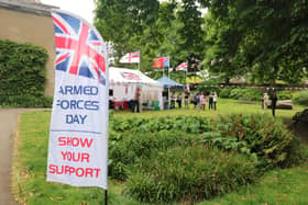 A park in Warwick is set to host an Armed Forces fun day later this month. Photo supplied by Warwick District Council