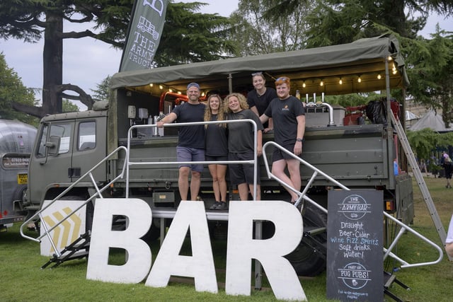 The Army Bar – Matt Crowther and The Royal Pug team.