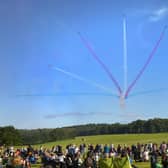 The Red Arrows at the Midlands Air show in 2021. Photo by Paul Box Please credit paulbox©








Please credit paulbox©
