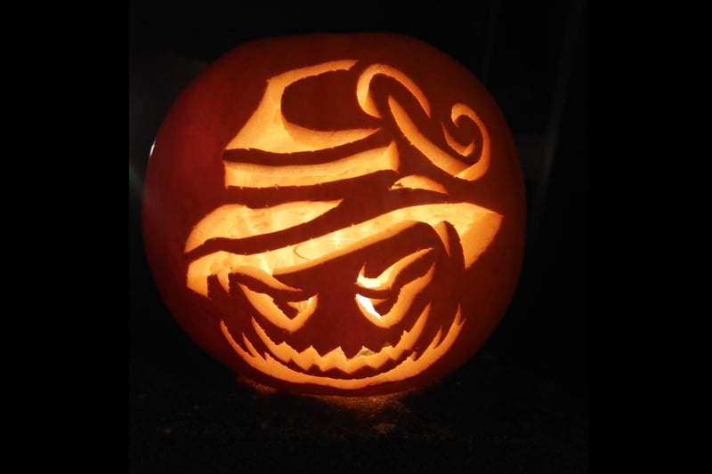 One of the pumpkins sent in by Andrew Haasmann