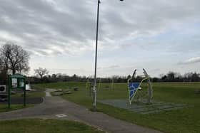 The boy was assaulted at the recreation ground in Hillmorton.
