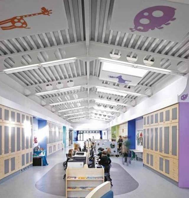 An artist's impression of inside Griffin School.