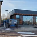 Construction of the new branches of KFC and Five Guys at the Leamington Shopping Park.