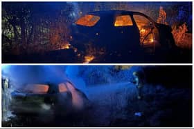 Firefighters were called to Drum Lane, Haseley Knob, at about 2.20am this morning (Monday) after reports of a fire. (Photos: Kenilworth Fire Station)