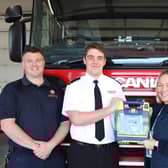 Warwickshire Fire and Rescue Service donates life-saving defibrillators to The OurJay Foundation