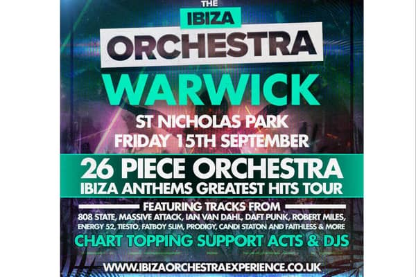 JLS star Marvin Humes and Ibiza Orchestra are set to appear at an event in Warwick. Photo supplied