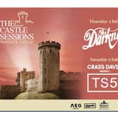 A poster for the Warwick Castle Summer Sessions next summer.