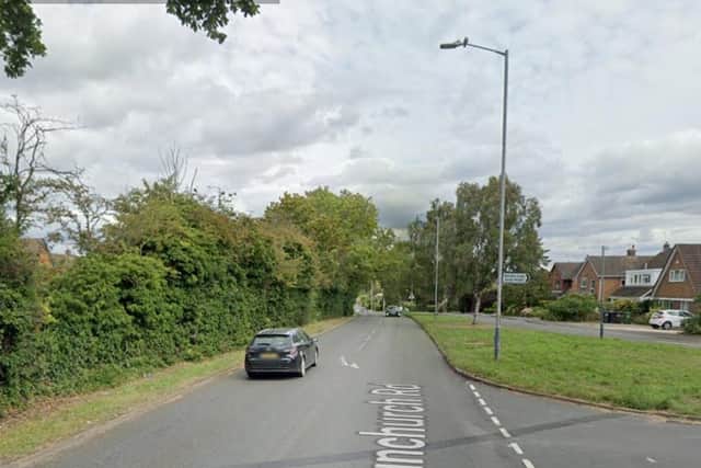 The woman was caught speeding in Dunchurch Road. Picture: Google Street View.
