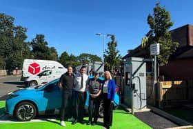 McDonald's unveils new EV charging points in Warwick