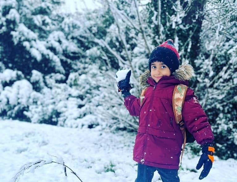 This picture of  Kyri was sent in by Eva Whyte.