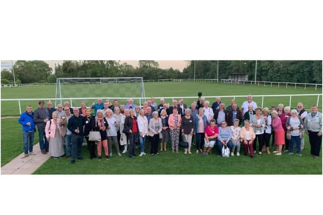 The evening part of the reunion event was held at Kenilworth Rangers Football Club in Gypsy Lane. Photo supplied