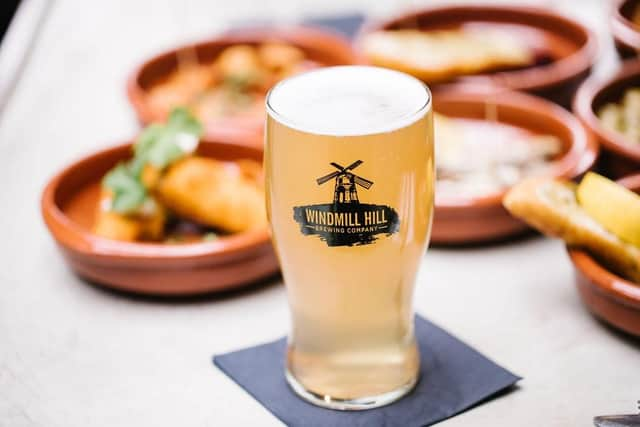 Rob Singleton and Gavin Leach who own Windmill Hill Brewing Company, have opened the doors to 44 Café Bar and Bistro in Leamington. Photo by Light and Lace Photography