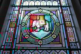 St Mary's Guildhall is home to a number of elephants throughout the historic building