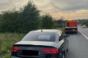The driver had no insurance and a revoked driving licence.