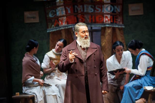 Simon Rivers as Dadabhai Naoroji (photo: Ellie Kurttz)