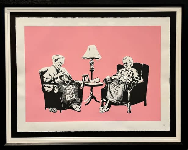 Grannies by Banksy