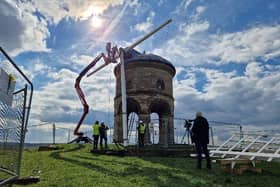 The project team were on site last week.