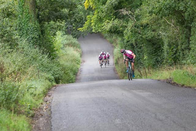 Fifty cyclists took part in the challenge from Brighton to Shrewley. Photo by John Cleary Photography