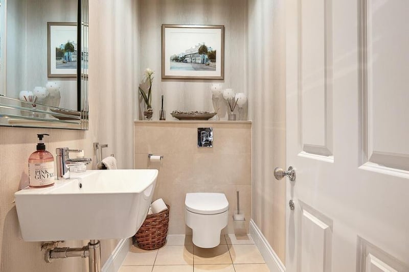 One of the three bathroom. Photo by Fine and Country