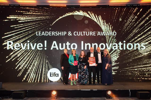 Revive! Accept their Leadership and Culture Award